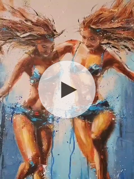ArteDiAlina.com painting: The Hydriads